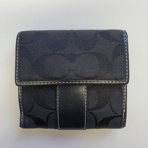 Coach Signature Wallet Black